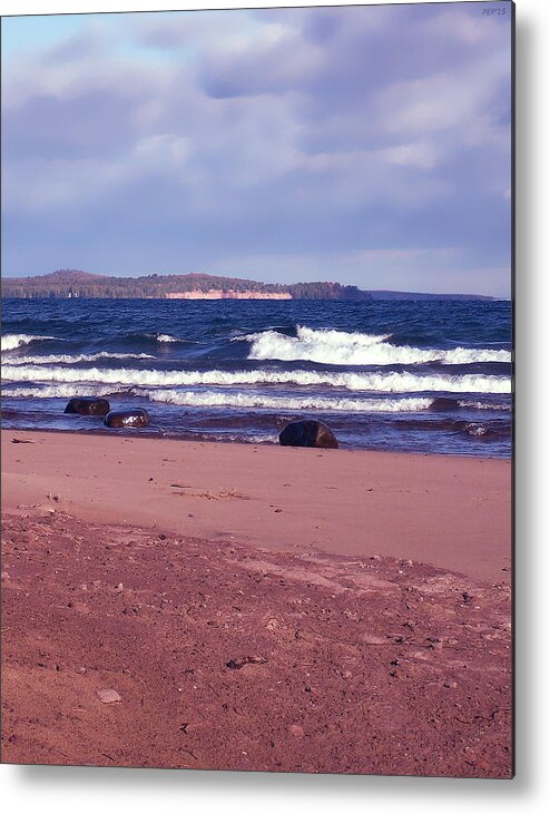 Marquette Metal Print featuring the photograph Lake Superior #2 by Phil Perkins