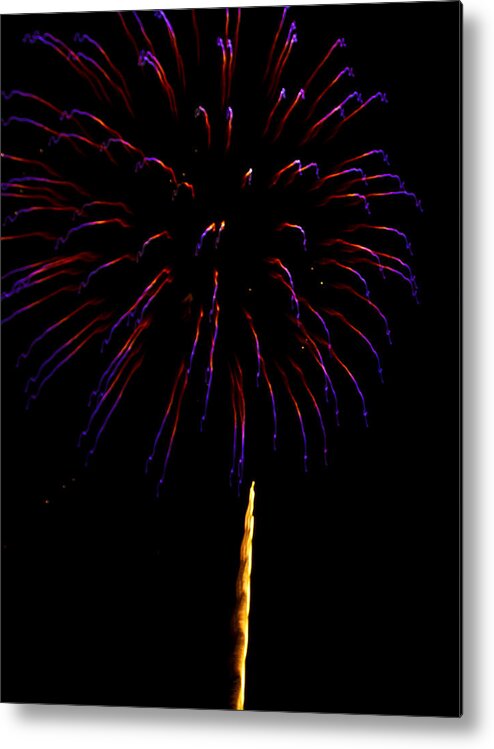 Fireworks Metal Print featuring the photograph 4th of July #2 by Bill Barber