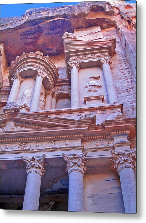 Petra Metal Print featuring the photograph Mysterious Peter. #2 by Andy i Za