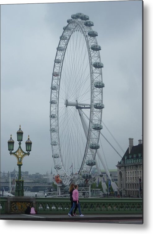 Day Metal Print featuring the photograph A day in London by Tjokez Vun Borg