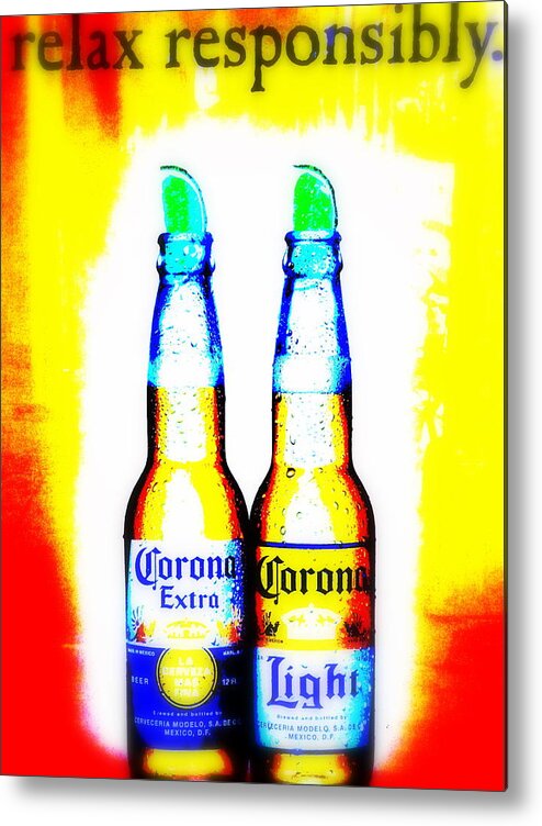 Corona Metal Print featuring the photograph A must for Manhattan by Funkpix Photo Hunter