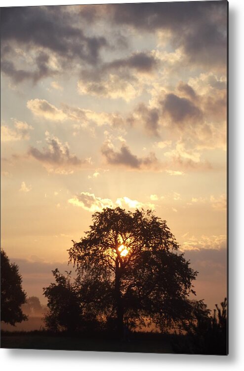  Metal Print featuring the photograph A New Day by William Kriekaard