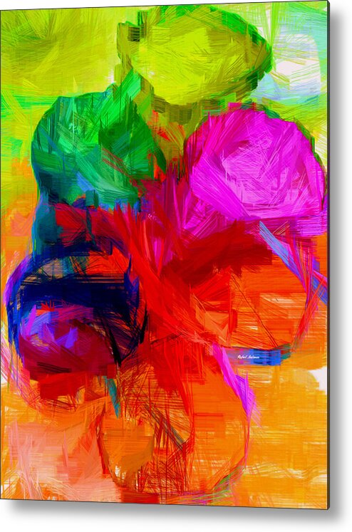  Metal Print featuring the digital art Abstract 23 by Rafael Salazar