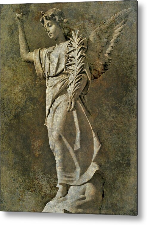 Angel Metal Print featuring the photograph Angel 23 by Maria Huntley