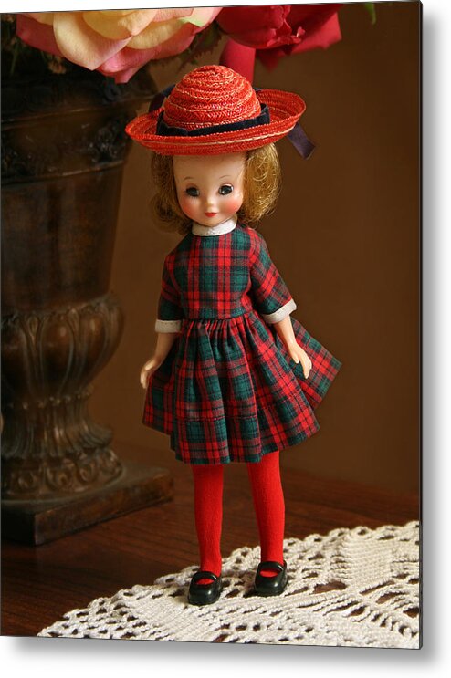 Betsy Metal Print featuring the photograph Betsy Doll by Marna Edwards Flavell