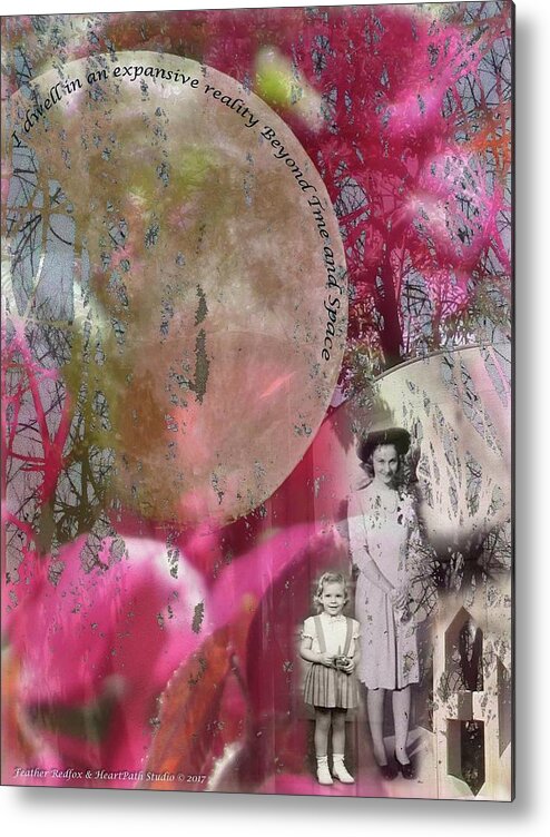 Old Photos Metal Print featuring the photograph Beyond Time and Space by Feather Redfox