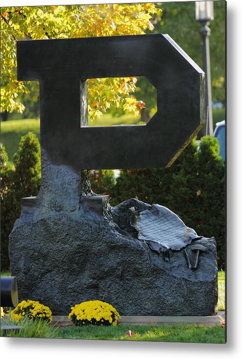 Purdue Metal Print featuring the photograph Block P by Coby Cooper