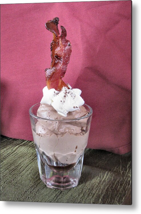 Bacon Metal Print featuring the photograph Brunch goes on . . . by Lin Grosvenor