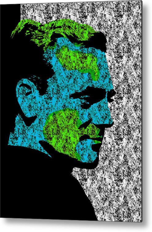 James Cagney Metal Print featuring the photograph Cagney 3 by Emme Pons