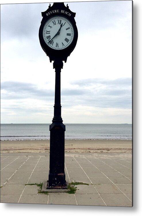 Time Metal Print featuring the photograph Clock 101 by Caroline Stella