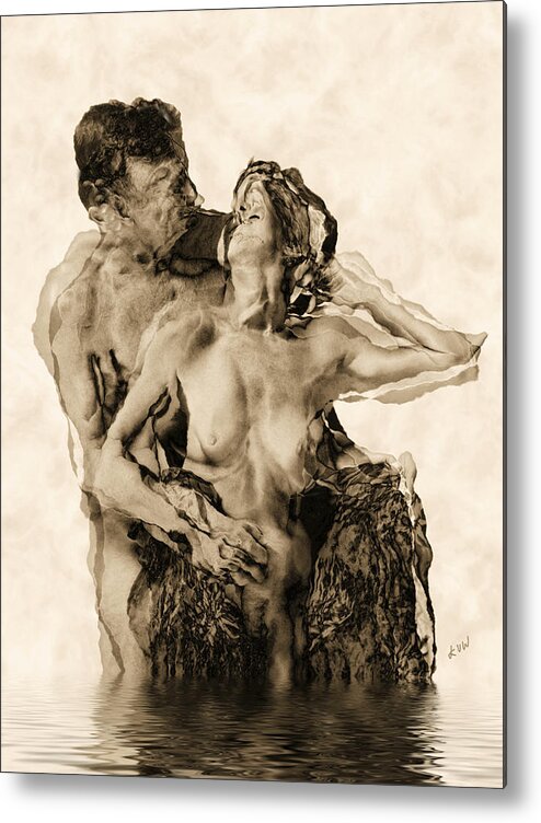Lovers Metal Print featuring the photograph Dance by Kurt Van Wagner