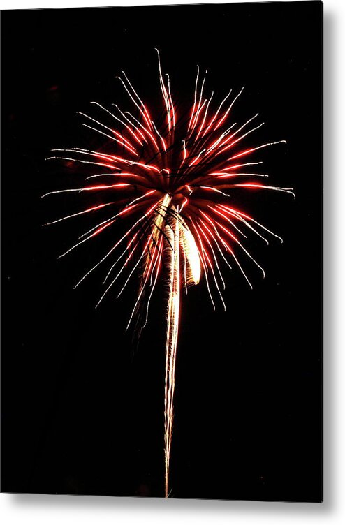 Dunkirk Ny Metal Print featuring the photograph Fireworks from a Boat - 4 by Jeffrey Peterson