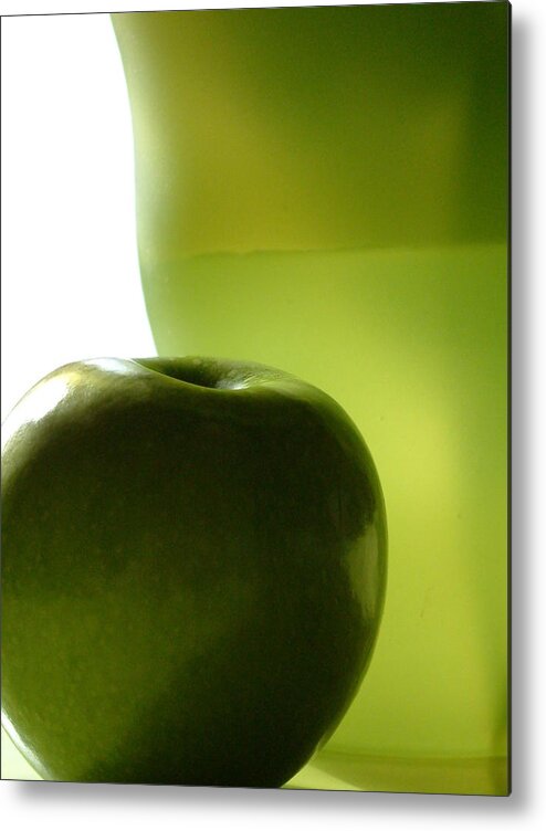 Green Metal Print featuring the photograph Green by Thomas Pipia