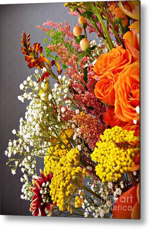 Bouquet Metal Print featuring the photograph Holy Week Flowers 2017 2 by Sarah Loft