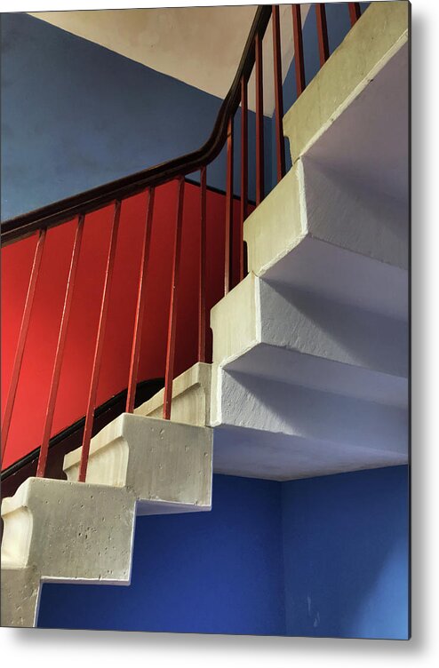 Stairs Metal Print featuring the photograph Lanhydrock Stairs by Pat Moore
