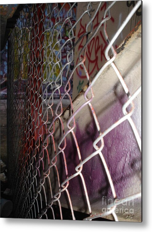 Urban Art Metal Print featuring the photograph Layers Of Urbanity by Chandelle Hazen
