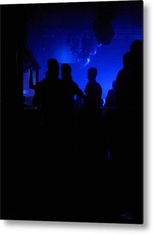 Club Metal Print featuring the photograph Nightlife by Michael Blaine
