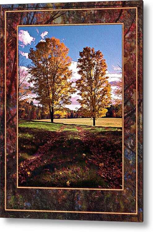 October Afternoon Beauty Metal Print featuring the photograph October Afternoon Beauty by Joy Nichols