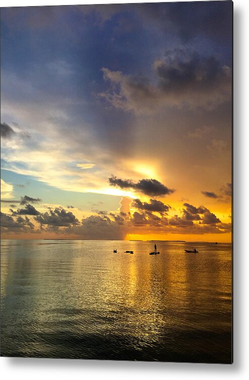 Islamorada Metal Print featuring the photograph One Summer Night... by Melanie Moraga