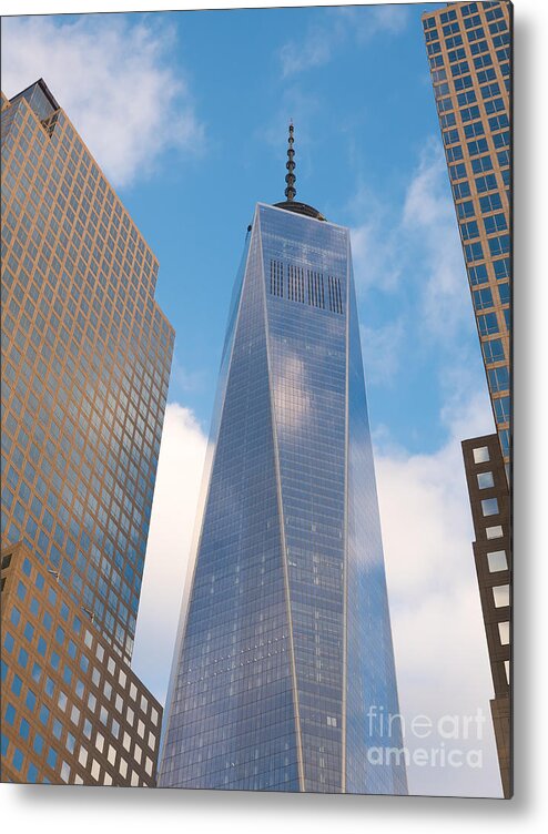 Clarence Holmes Metal Print featuring the photograph One World Trade Center I by Clarence Holmes