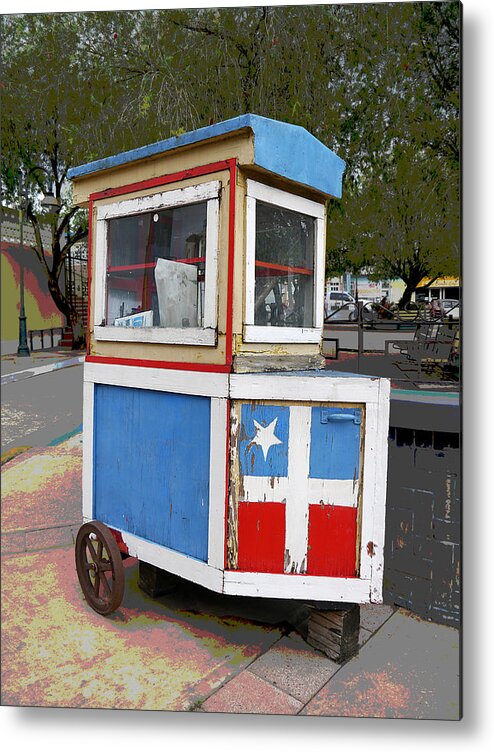 Richard Reeve Metal Print featuring the photograph Puerto Rico - Lares by Richard Reeve