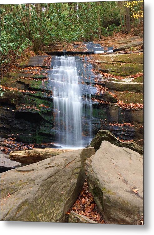 Waterfall Metal Print featuring the photograph Quaint by Richie Parks