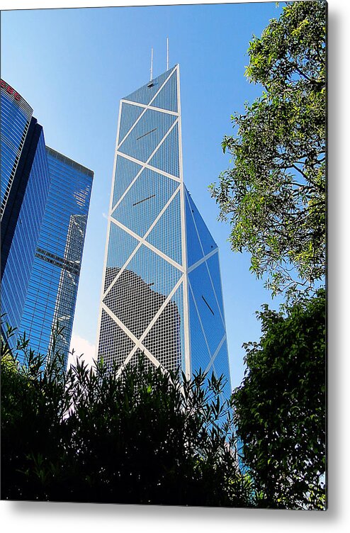 Skyscraper Metal Print featuring the photograph Reach to the Sky by Blair Wainman