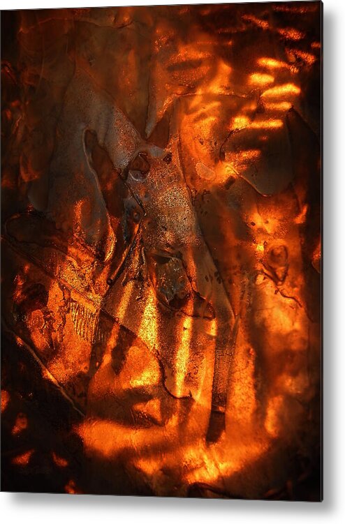 Abstract Metal Print featuring the photograph Revelation by Sami Tiainen