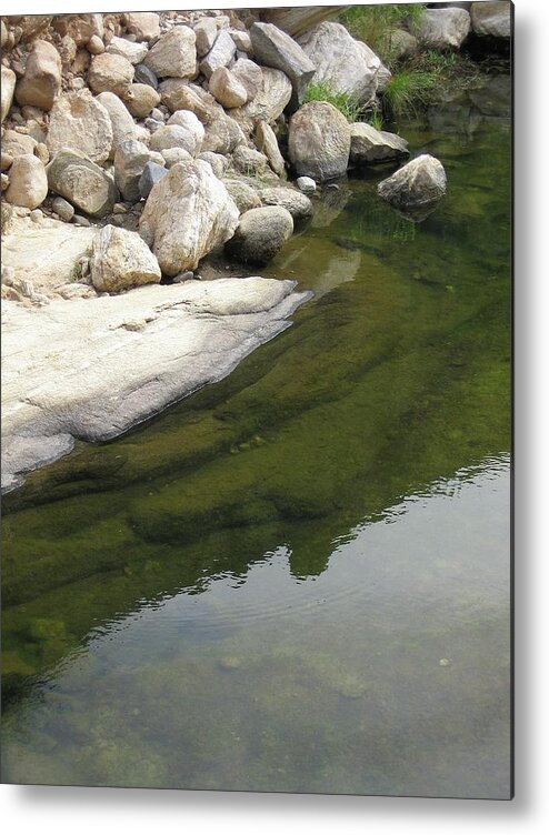 Sabino Canyon Metal Print featuring the photograph Sabino Canyon Creek by Judith Lauter