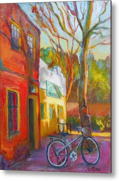 Eugene Metal Print featuring the painting So Eugene by Margaret Plumb