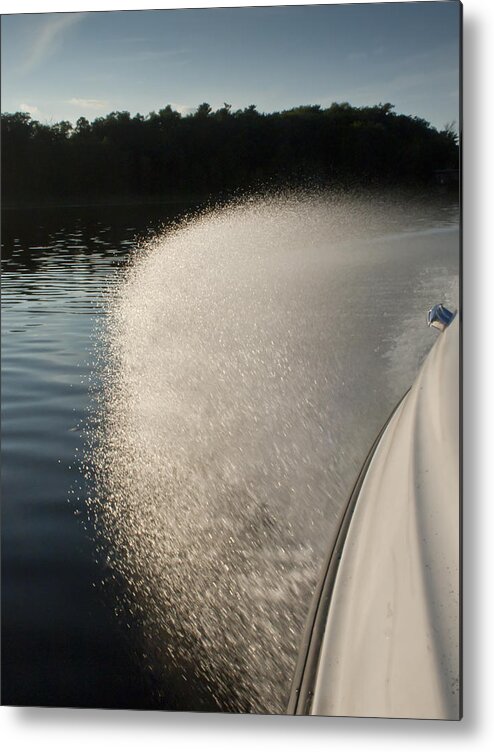 Adventure Metal Print featuring the photograph Speed boat by Gary Eason