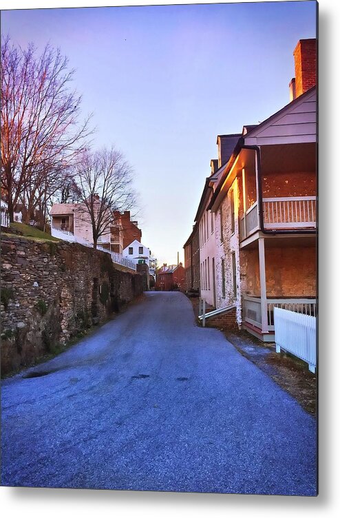 Harpers Ferry Metal Print featuring the photograph Streets of Harpers Ferry by Chris Montcalmo