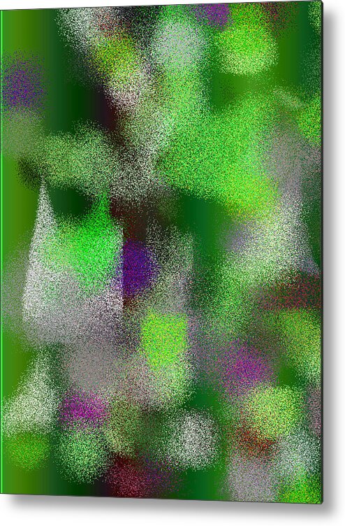 Abstract Metal Print featuring the digital art T.1.248.16.3x4.3840x5120 by Gareth Lewis