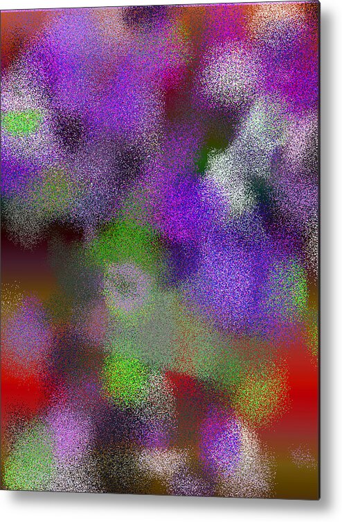 Abstract Metal Print featuring the digital art T.1.936.59.3x4.3840x5120 by Gareth Lewis