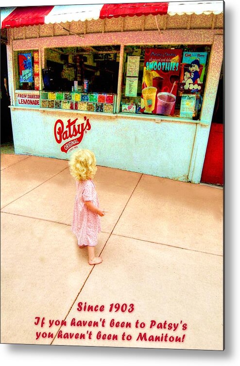 Patsy's Candies Metal Print featuring the photograph The Candy Store II by Lanita Williams