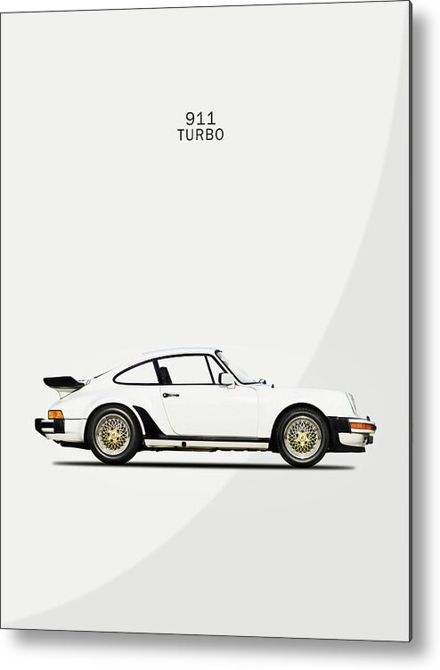 Porsche 911 Turbo Metal Print featuring the photograph The Porsche 911 Turbo by Mark Rogan