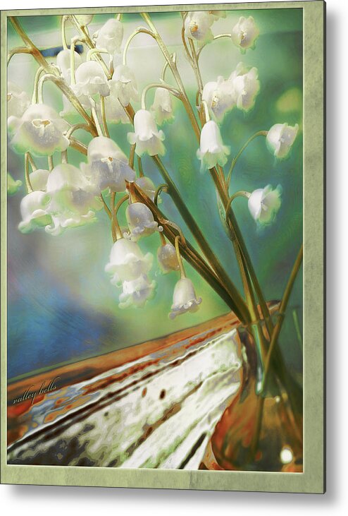 Flowers Metal Print featuring the photograph Valley Bells by John Anderson