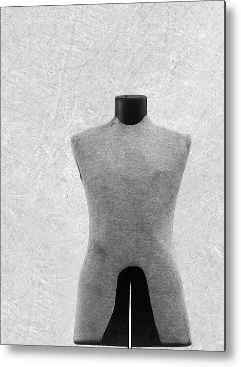 Vintage Dress Form Metal Print featuring the photograph Vintage Dress Form by Brooke T Ryan