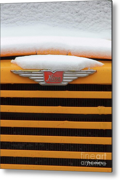 Truck Metal Print featuring the photograph Waiting For Warmer Days by Marc Nader