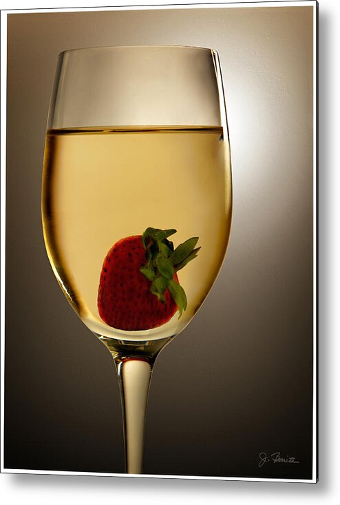 Strawberry Metal Print featuring the photograph Wild Strawberry by Joe Bonita