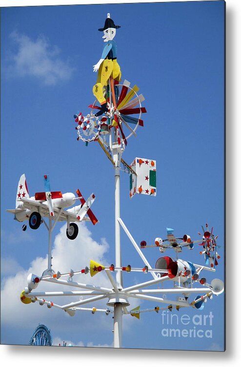 Whirligig Metal Print featuring the photograph Wilson Whirligig 20 by Randall Weidner