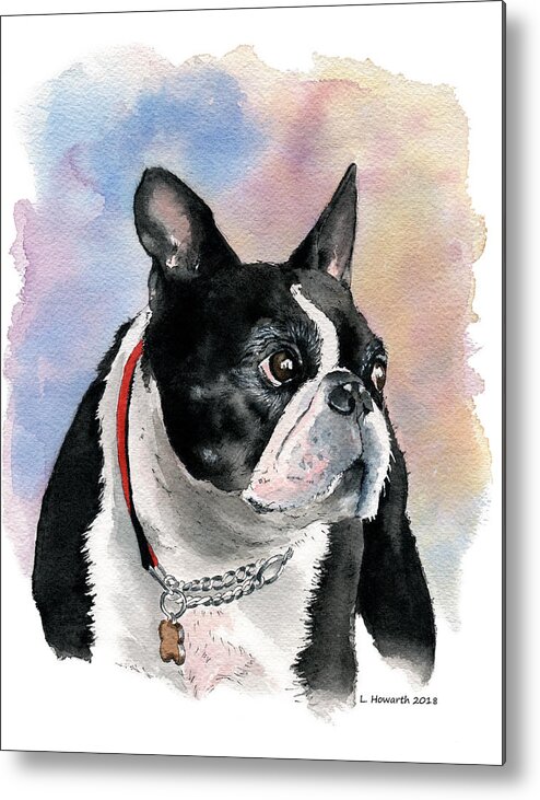 Dog Metal Print featuring the painting Winnipeg Teddy by Louise Howarth