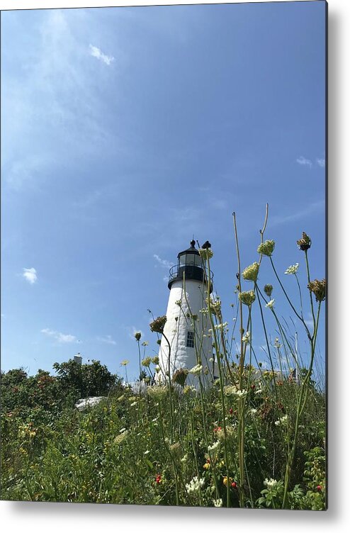 Lighthouse Metal Print featuring the photograph You Light Me Up by Jason Nicholas