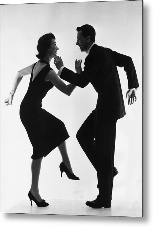1950-1959 Metal Print featuring the photograph Cha-cha-cha #1 by Thurston Hopkins