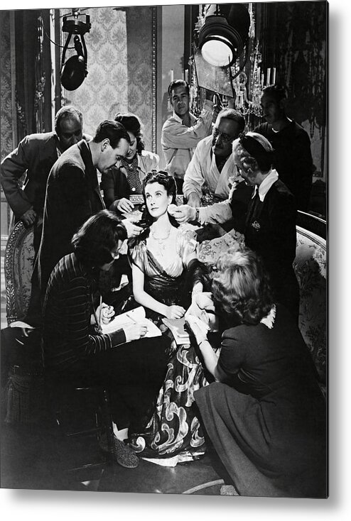 Vivien Leigh Metal Print featuring the photograph VIVIEN LEIGH in THAT HAMILTON WOMAN -1941-. #1 by Album