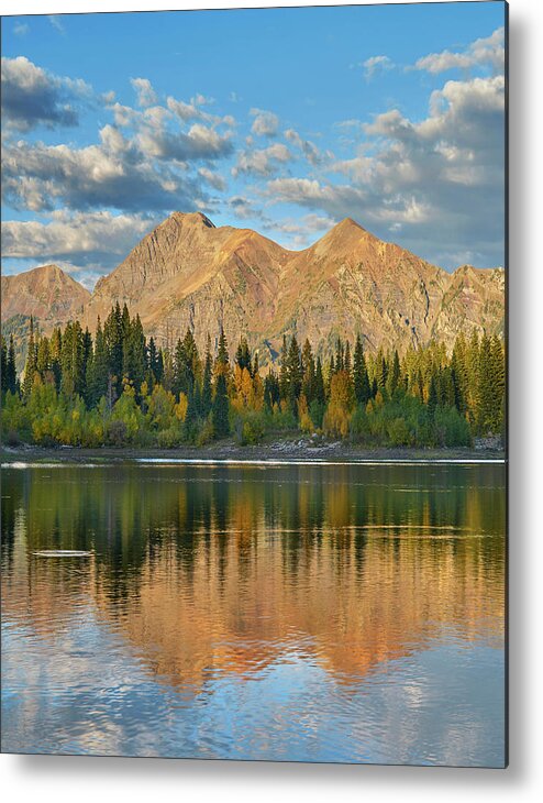 00567576 Metal Print featuring the photograph Ruby Range, Lost Lake Slough, Colorado #4 by Tim Fitzharris