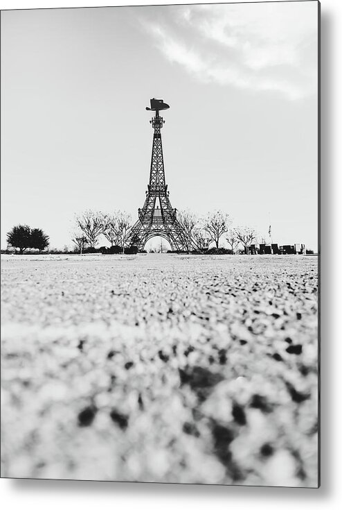 Paris Metal Print featuring the photograph Bonjour Y'all by Peter Hull
