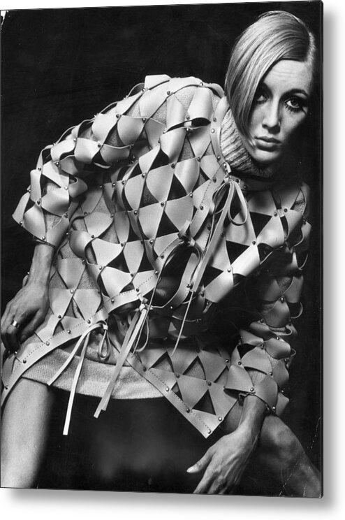 Triangle Shape Metal Print featuring the photograph By Paco Rabanne by Keystone Features