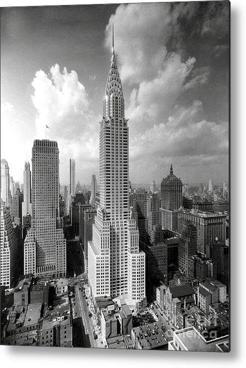 Chrysler Building Metal Print featuring the photograph Chrysler Building, 1933 by American Photographer
