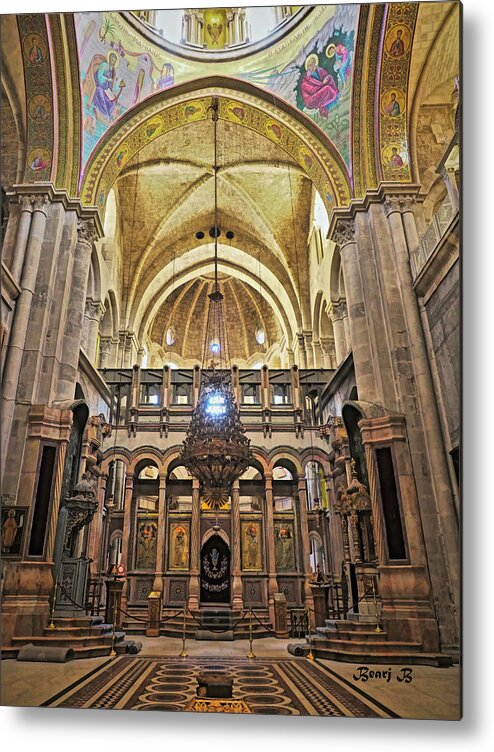 Church Of The Holy Sepulchre Metal Print featuring the photograph Church of the Holy Sepulchre by Bearj B Photo Art